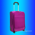 Polyester roller trolley luggage, fabric rolling wheeled suitcase set, voyage Cabin upright case maleta valigia, valise souple